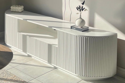 Satin Pure TV Stand